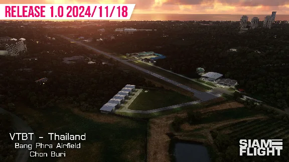 🛫 VTBT Bang Phra Airfield by SiamFlight | MSFS