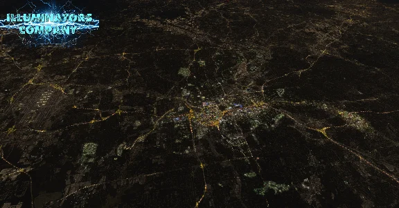 🌦️ Atlanta Night Light Enhanced | MSFS