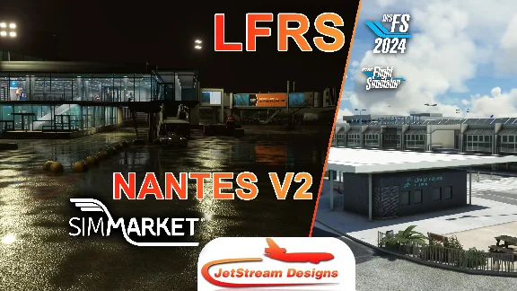 🛫 LFRS Nantes Atlantique Airport | MSFS 20/24