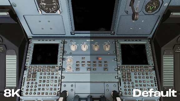 ✈️ FF A320/A350 8K Cockpit Textures by Azrsim | XP12