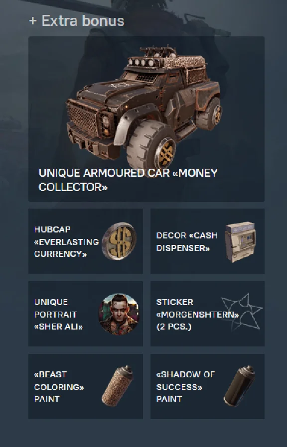 🟥 ☑️ CROSSOUT | MARMOKA MORGENSHTERN SET 🟥 ☑️