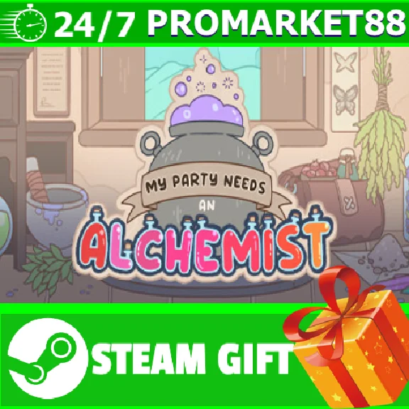 ⭐️ALL COUNTRIES⭐️ My Party Needs An Alchemist STEAM GIF