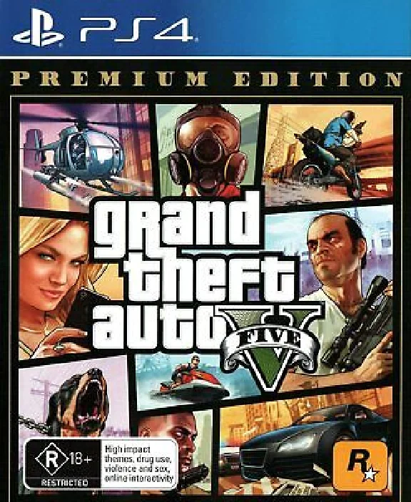 God of War + Skyrim + GTA V  + Diablo III +GAME PS4 RUS