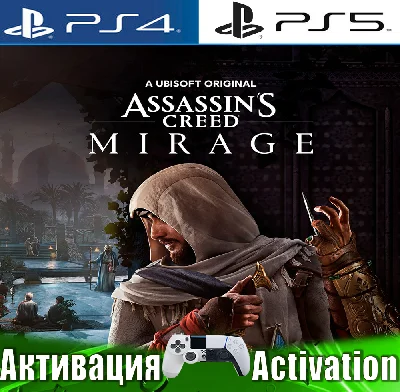 🎮Assassin creed mirage (PS4/PS5/RUS) Activation✅