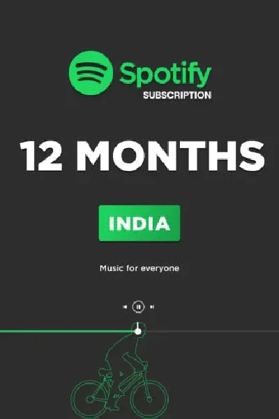 Spotify 🇮🇳 India 12 Months 🔥Gift Card🔥🚀AUTO🚀