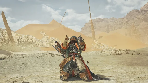 ⭐️ Monster Hunter Wilds - Gesture: Celebratory Knee Sli