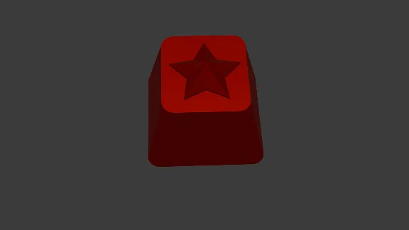 RedStar Keycap for Outemu