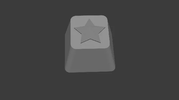 RedStar Keycap for Outemu