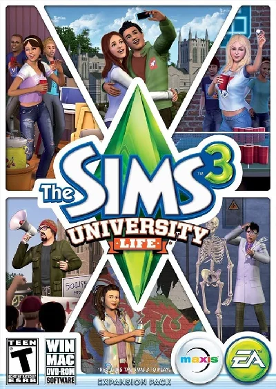 ✅The Sims 3: University Life Origin🔑Key