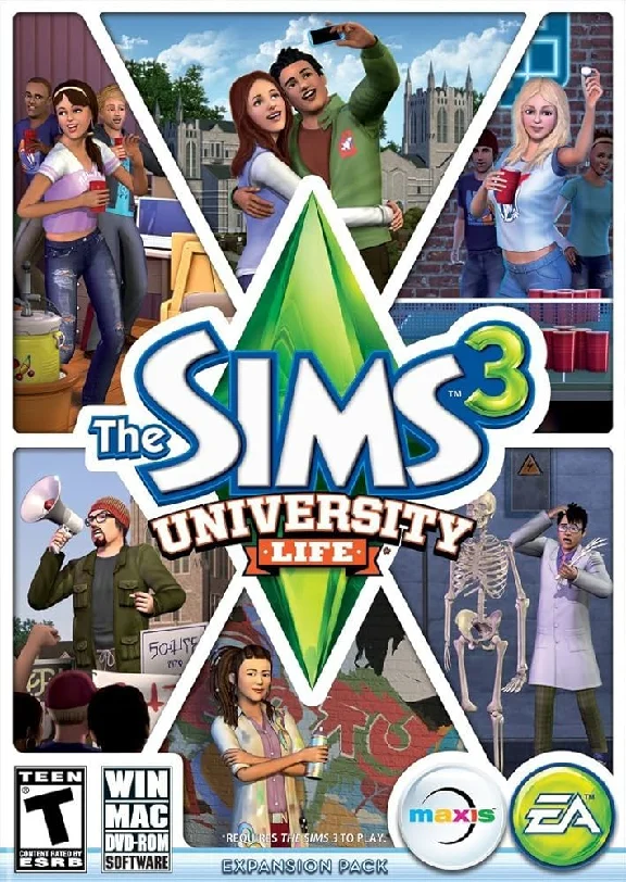 ✅The Sims 3: University Life Origin🔑Key