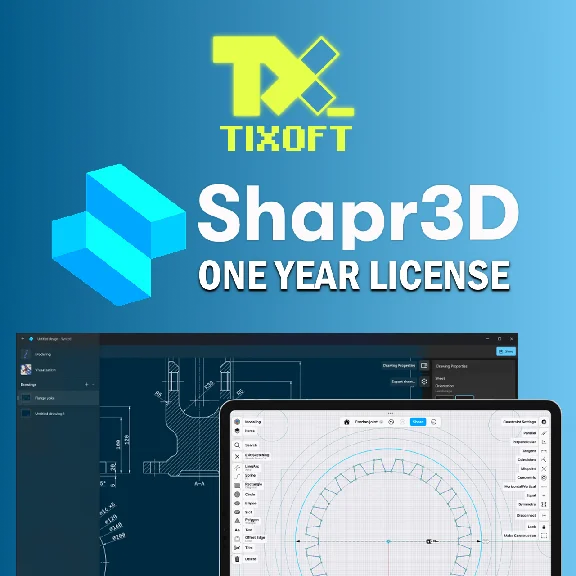 Shapr3D Pro license for iPad, Mac, Windows for 1 year