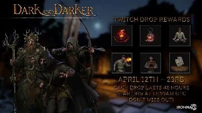 Dark and darker Seaon 6 twitch drop 6 items