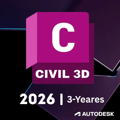 Купить Autodesk Civil 3D 2026 – Официальная лицензия на 3 года