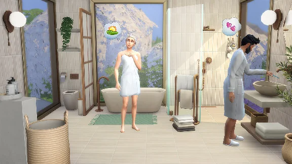⭐️ВСЕ СТРАНЫ+РОССИЯ⭐️ The Sims™ 4 Sleek Bathroom Kit