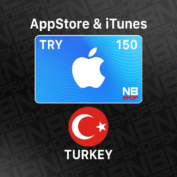 ❇️ Apple iTunes Gift Card 150 TL (TRY) Türkiye