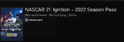 NASCAR 21: IGNITION - 2022 SEASON PASS❗XBOX 🔑KEY❗