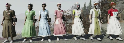 Одежда Fallout 76, маски, комбинезоны, костюмы и др.