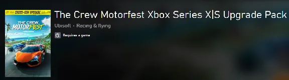 ❗The Crew Motorfest Xbox Series X|S Upgrade 🔑КЛЮЧ DLC