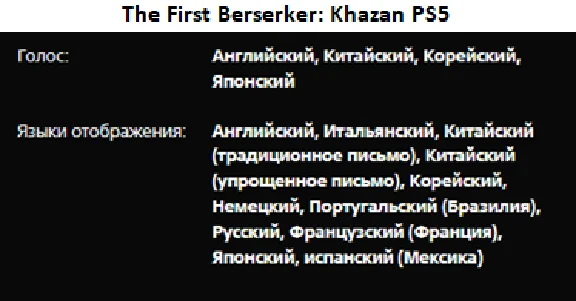 The First Berserker: Khazan PS5 P3 Rent from 15 days