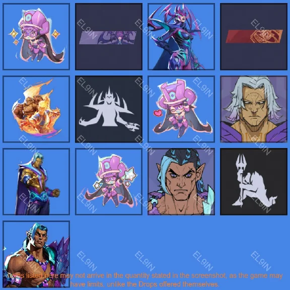 🥇Marvel Rivals🎉Twitch Drops🎯13 items + 🎁