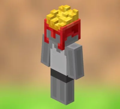 🔑Minecraft  Bedrock Edition 🎁- Fry Helmet Skin KEY⭐️