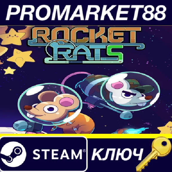 ⭐ Rocket Rats PC Steam Key 🔑 GLOBAL (NO TR)