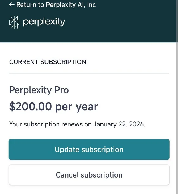 🚀 Perplexity Pro | 1 Year Private | Easy Activation 🚀
