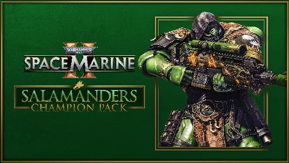 Warhammer 40,000 Space Marine 2 Salamanders Champion