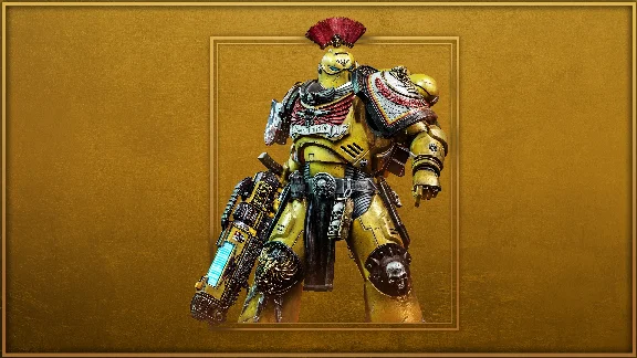 Warhammer 40,000 Space Marine 2 Imperial Fists Champion
