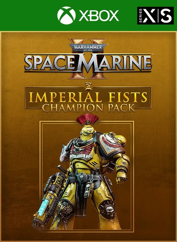 Warhammer 40,000 Space Marine 2 Imperial Fists Champion