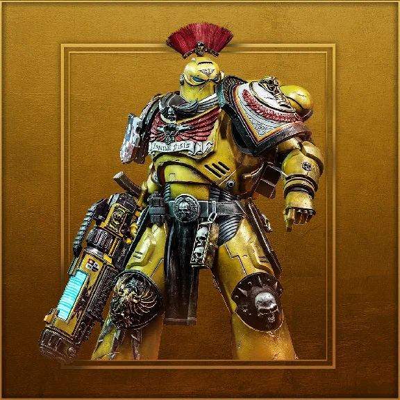 Warhammer 40,000 Space Marine 2 Imperial Fists Champion