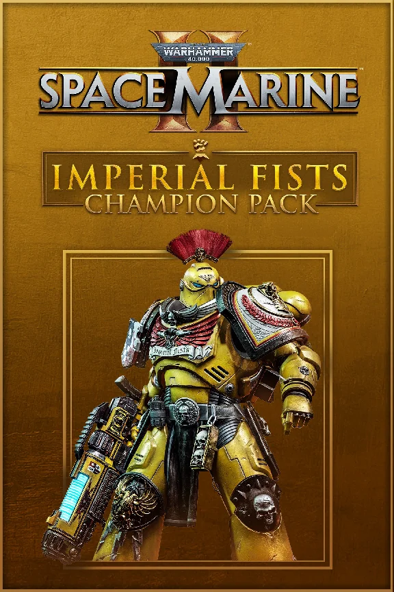 Warhammer 40,000 Space Marine 2 Imperial Fists Champion