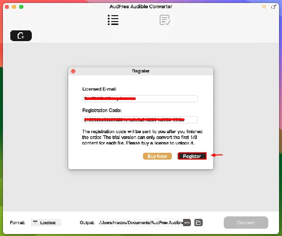 🔺Audfree Audible Converter MAC 🔑 1 Month License