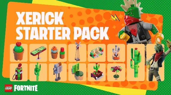 🟡FORTNITE Xerick Starter Pack XBOX/PC/PS ACTIVATION