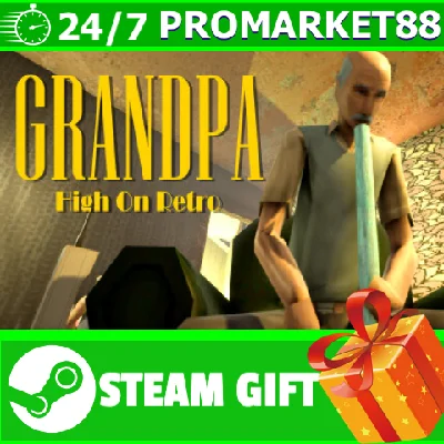 ⭐️ALL COUNTRIES⭐️ Grandpa High On Retro STEAM GIFT