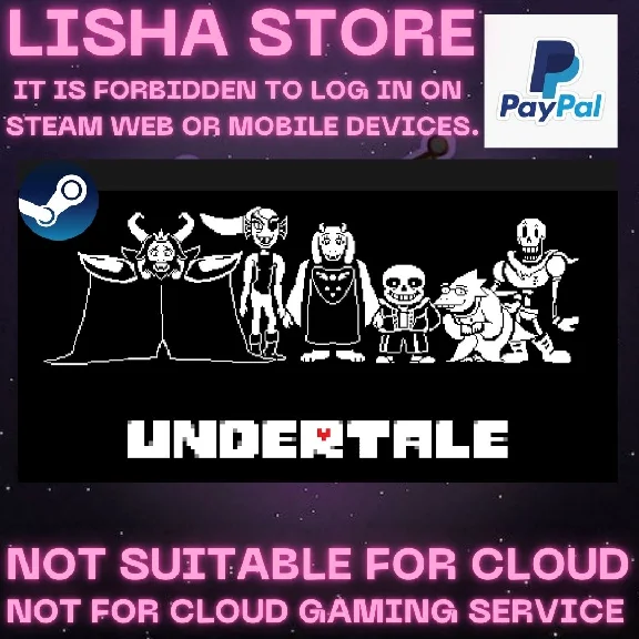 Undertale Steam Offline Paypal