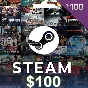 STEAM WALLET GIFT CARD 100$ USD (USA) ✅KEY