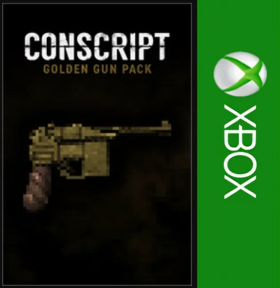 ☑️⭐CONSCRIPT - Golden Gun Pack XBOX Buy it u⭐☑️.