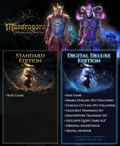 Mandragora: Whispers of the Witch Tree - DELUXE | КЛЮЧ