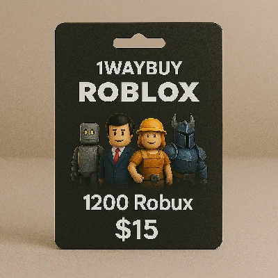 GLOBAL🅡ROBLOX 15 USD-1200 ROBUX🧱gift card пополнения