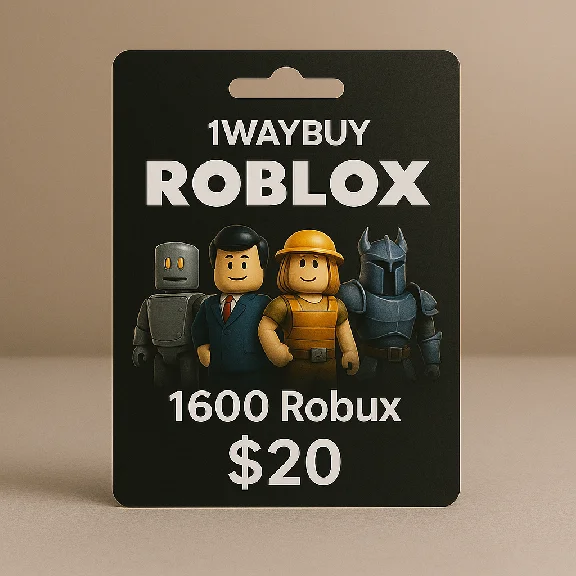 GLOBAL🅡ROBLOX 20 USD ~1600 ROBUX🧱gift card пополнения