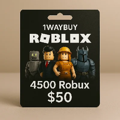GLOBAL🅡ROBLOX 50 USD ~4500 ROBUX🧱gift card пополнения