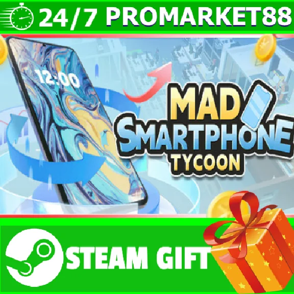 ⭐️ALL COUNTRIES⭐️ Mad Smartphone Tycoon STEAM GIFT