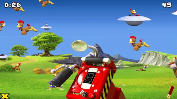 ⭐ Moorhuhn Invasion (Crazy Chicken Invasion) Steam Key