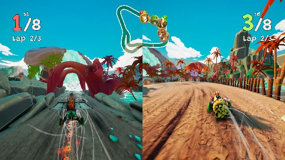 ⭐ Gigantosaurus: Dino Kart Steam Key 🔑 EUROPE