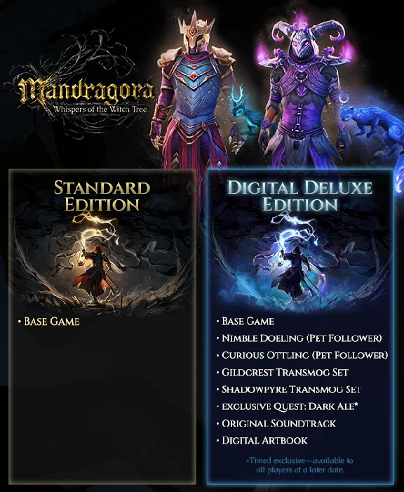 ✅ Mandragora: Whispers of the Witch Tree Deluxe XBOX 🔑