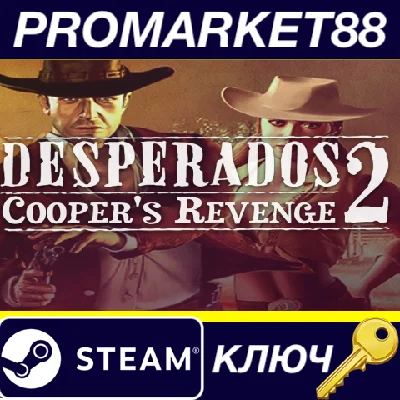 ⭐ Desperados 2: Cooper´s Revenge PC Steam Key 🔑GLOBAL 