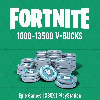 ✅FORTNITE [V-BUCKS 1000-13500] EPIC|XBOX|PS 🚀