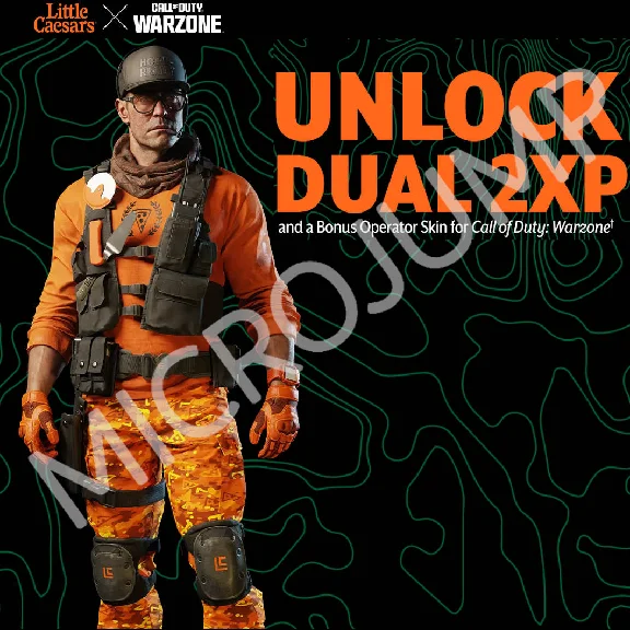 🔥COD BLACKOPS 6 BO6 WARZONE Little Caesars Operator 🔥