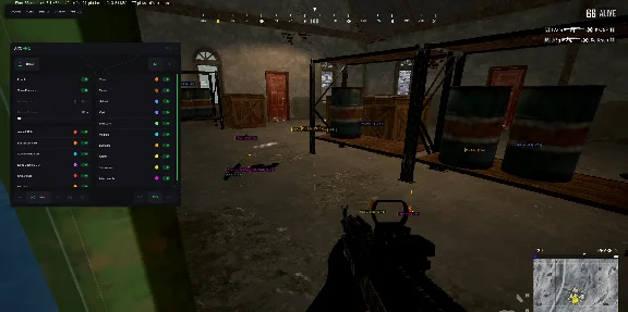 High-quality private Arcane ESP cheat for the game PUBG